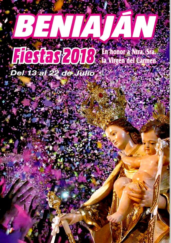 Fiestas patronales en honor a Nuestra Señora del Carmen 2018 Beniaján
